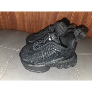 Nike Air Max Toddler Shoes Black Size 3C